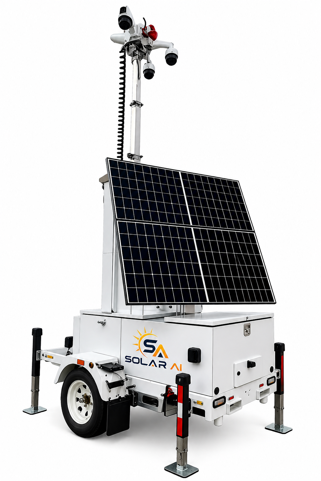 SG-008 Solar Trailer - Front View